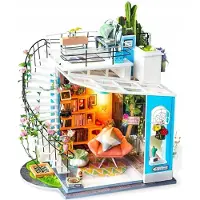 Rolife ROBOTIME DG12, DIY-Miniaturhaus, Junge/Mädchen, 14 Jahr(e), Erwachsene/Kinder, Mehrfarbig, Nicht für Kinder unter 36 Monaten geeignet