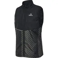 Hummel nwlPACE GILET BLACK BELUGA AOP BLACK BELUGA AOP XL