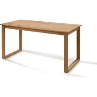 Natur24 Schreibtisch Livorno Eichenholz Natur 160 x 80 x 76 cm