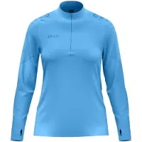 Jako Damen Ziptop Light Flow Damen - 8676D, Farbe:skyblue, Größe:XL (46/48)