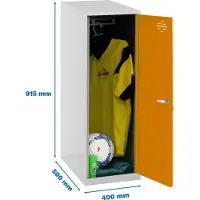Simonlocker Montadas Dism.single Mini Schließfach 915x400x500 Mm