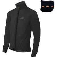 Ktm Ultraleichte, verstaubare Jacke Factory Line Windbreaker Black Schwarz M