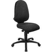 Topstar Bürostuhl Syncro Pro 5, S500 G22S Stoff anthrazit, Gestell schwarz