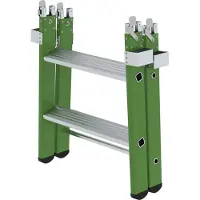 Proregal Einsteckteil für Plattformleiter steckbar | plus 2 Stufen | Aluminium