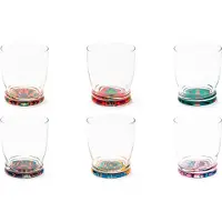 Excelsa Set Von 6 Wasserglas New Delhi Glas 34 cl Bunt
