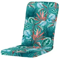 Madison Tuinstoelkussen Exelsior 110x48 cm Cala in Meerblau, wasserabweisend, für den Außenbereich