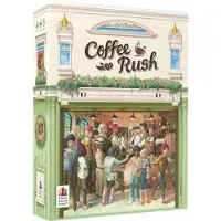 Asmodee Managementspiel – – KBGCR01FR – Coffee Rush – 2 oder mehr Spieler – 30 Minuten Spielzeit