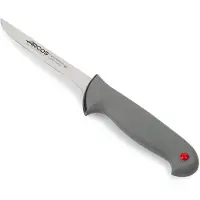 Arcos Ausbeinmesser Farbe - Prof 242000 aus Nitrum-Edelstahl und mango ergonomisches Polypropylen und 13 cm Klinge, Vitrine