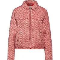 Street One Short Boucle Jkt mandarin red 40