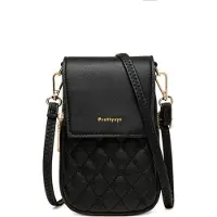 INF Crossbody-Telefontasche, Schultertasche, Handtasche Schwarz