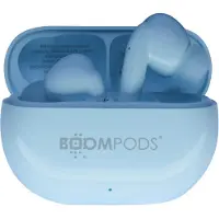 Boompods , TWS Kopfhörer Bluetooth 5.3 Extra Bass EchoBuds, Himmelblau