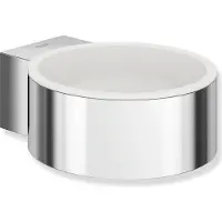 Hewi Föhnhalter, chrom signalweiß