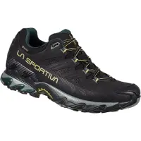 La Sportiva - Tagestour-Wanderschuhe mit GORE-TEX - Ultra Raptor II Leather Wide GTX Black/Cedar für Herren aus Leder - Größe 43 - schwarz