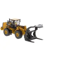 CAT 85950 972M WL Wheel Loader w/ Log Fork 1:87