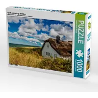 CALVENDO Puzzle Spätsommertag am Meer | 1000 Teile Lege-Größe 64x48cm Foto-Puzzle für glückliche Stunden