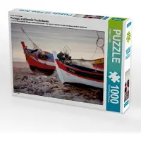 CALVENDO Ein Motiv aus dem Kalender Portugal, traditionelle Fischerboote 1000 Teile Puzzle quer 640x480mm, T. Frank Roland; 7380152