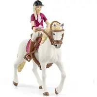 Schleich HORSE CLUB 42540, Horse with rider, Horses, 5 Jahr(e), Mehrfarbig, Kunststoff
