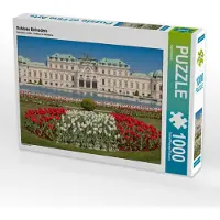 CALVENDO Puzzle Schloss Belvedere | 1000 Teile Lege-Größe 64x48cm Foto-Puzzle für glückliche Stunden