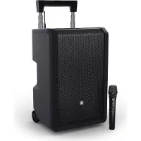 LD Systems ANNY 10 HHD B5 10' Mobiler Bluetooth PA-Lautsprecher mit Akku, Mixer und 1x Funkmikrofon