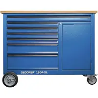 Gedore 1504 XL-S-198 AGRAR Werkbank mit Basis-Sortiment, 3434826