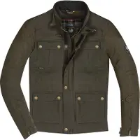 Merlin Yoxall II Gewachste Motorradjacke Oliv Größe 3XL