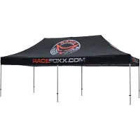 LTP RACEFOXX Falt - Pavillon / Zelt, 50 mm Hexagon Standrohr, 8x4 m, inkl. Transporttasche