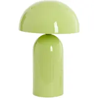 Light & Living Pilztischlampe Tolima Glanzhellgrün – Ø 23 cm