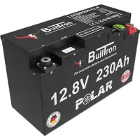 BullTron Polar 230Ah LiFePO4 Batterie 12,8V Smart BMS Camper Boot Solar