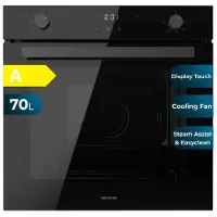 Cecotec Bolero Hexa M226001, Medium, Elektrischer Ofen, 2800 W, 70 l, Dampfunterstützt, EasyClean