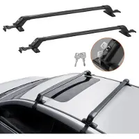 StarTech.com Universal Dachträger-Querstange für Fahrzeuge mit nacktem Dach - Aluminium - Mit Schloss