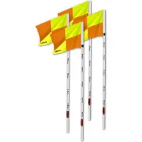 Zeus Einheitsgröße|Corner Snodato Eckfahnen Set 4 Stück