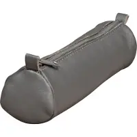 Clairefontaine 8x Schlampermäppchen Age Bag rund 18,5xØ4 g - Grau 77034C