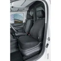 KWP Sitzbezüge für VW Caddy Einzelsitz vorne aus Stoff ab BJ 02/2004 - heute, 10517
