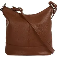 Cluty Umhängetasche Damen 021217 braun