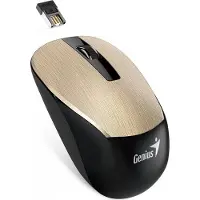 Genius NX-7015/Kancelářská/Optická/1 600 DPI/Bezdrátová USB/Zlatá