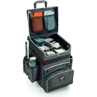 Rubbermaid Quick Cart M | Kompakter robuster wendiger Reinigungstrolley | HxBxT 53,3x36x3x42cm | Anthrazit