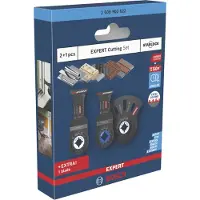 Bosch 3x EXPERT Sägeblatt Set (für Edelstahlrohre, Holz mit Metall, Länge mm, Professional Zubehör M