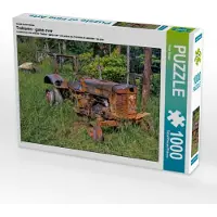 CALVENDO Puzzle Ein Motiv aus dem Kalender Traktoren - game over | 1000 Teile Lege-Größe 64x48cm Foto-Puzzle für glückliche Stunden