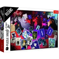Trefl Puzzle Disney-Bösewichte: Nur gute Karten 1000 Stück