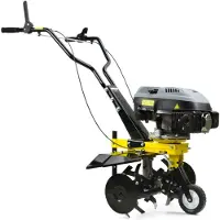 GEKO | Gartenfräse Benzin, 5.0PS, 56cm, Gartenfräse, Bodenhacke Ackerfräse, Kultivator, Elektro Hacke, Zubehör, Rasenboden bodenhacke,Grubber Motorhacke