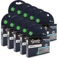 Wilkinson Quattro Essential 4 Precision Sensitive Rasierklingen, 4er x 10