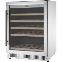 Polar G-Serie Weinkühlschrank aus Edelstahl 51 Flaschen
