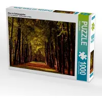 CALVENDO Allee im Schlossgarten 1000 Teile Puzzle quer 640x480mm, Budde Matthias; 7337324
