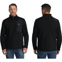 Spyder Skipullover Bandit 1/2 Zip Herren Black-S