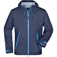 James & nicholson Men's Outdoor Jacket navy/cobalt, Gr. L