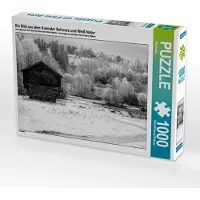CALVENDO Ein Bild aus dem Kalender Schwarz und Weiß Natur 1000 Teile Puzzle quer 640x480mm, Rosin Dirk; 7384747