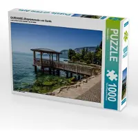 CALVENDO GARDASEE Uferpromenade von Garda 1000 Teile Puzzle quer 640x480mm, Viola Melanie; 7302439
