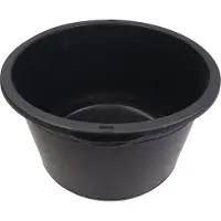 SYDVESTA PROFI-LINE Bau Kübel 40L Schwarz