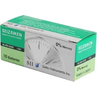 Seizaiken Seiko 321 SR616SW Uhrenbatterie, 1,55 V, 0 % Hg, Silberoxid, 10 Batterien, hergestellt in Japan