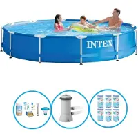 Intex Pool Metal Frame - Pool-Paket - 366x76 cm